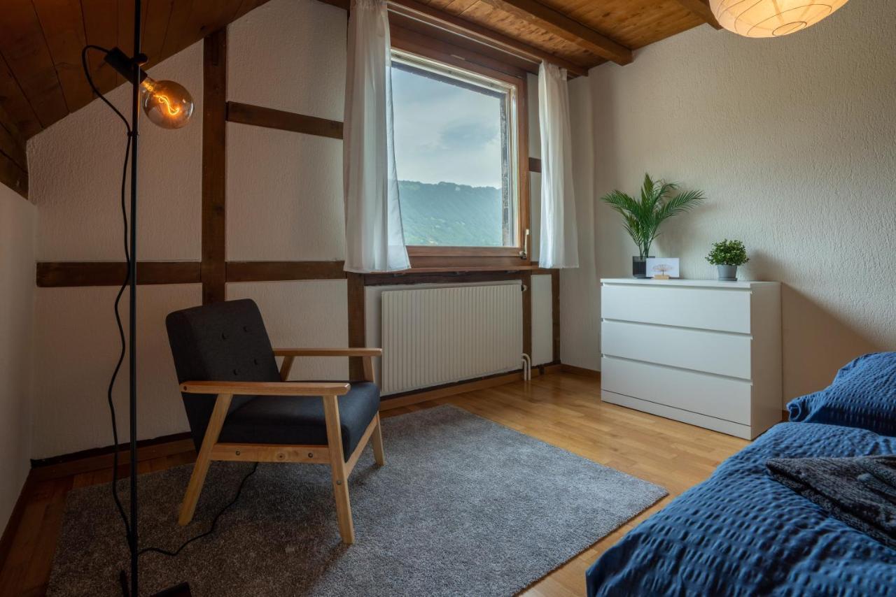 Jungfrau-View Apartment, Terrace & Free Parking Wilderswil Extérieur photo