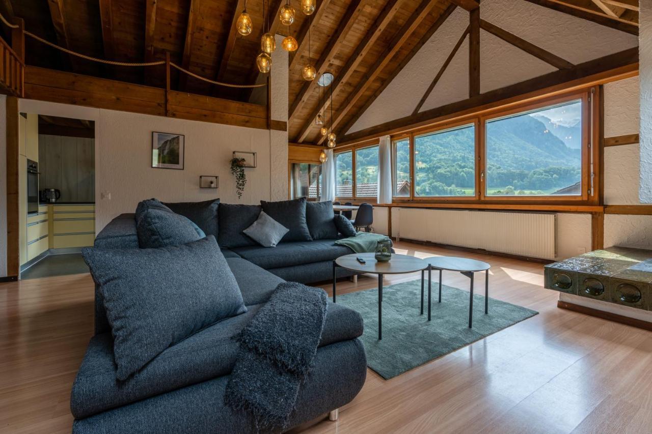 Jungfrau-View Apartment, Terrace & Free Parking Wilderswil Extérieur photo