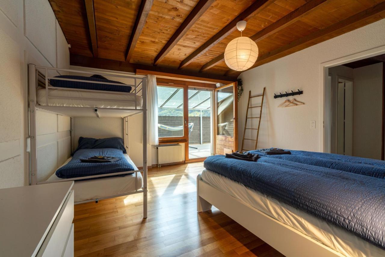 Jungfrau-View Apartment, Terrace & Free Parking Wilderswil Extérieur photo